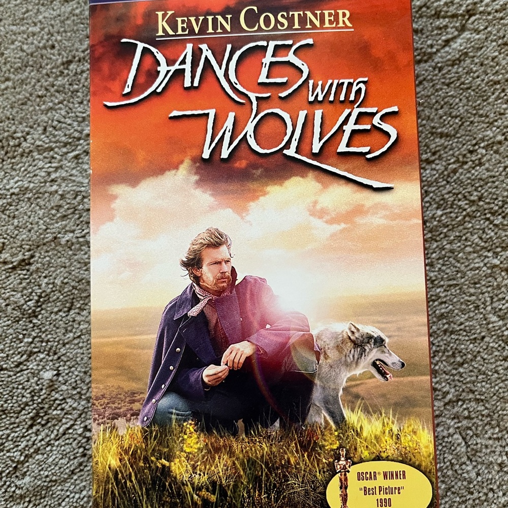 Dances with Wolves VHS with Kevin Costner